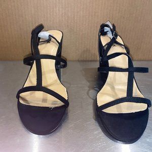 JUSTFAB Dress Sandals, Zolaa, Black Women's Size 9.5
